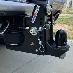 Shocker Hitch - Shocker Hitch SH-MB640-250-25 Shocker 12K 2.5" Max Black Air Receiver Hitch - Image 7
