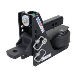 Shocker Hitch - Shocker Hitch SH-MB650-200 Shocker 12K 2" Max Black Air Receiver Hitch - Image 2