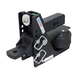 Shocker Hitch - Shocker Hitch SH-MB650-250 Shocker 12K 2.5" Max Black Air Receiver Hitch - Image 1