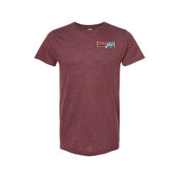 Holley - Holley 10506-2XHOL Ford Fest Off Road T-Shirt 2XL Burgundy - Image 2