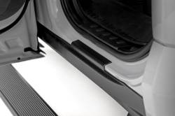 Rough Country Suspension Systems - Rough Country Trail Cladding Door Sill Protectors Black F150 Crew TC13023 - Image 1