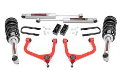 Rough Country Suspension Systems - Rough Country 28231RED_A 3.5" N3 Strut Lift Kit for 25-26 Silverado 1500 RWD/4WD - Image 1