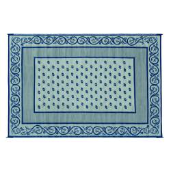Faulkner - Faulkner 48701 Reversible Multipurpose Mat 9'x12' Vineyard Blue - Image 1
