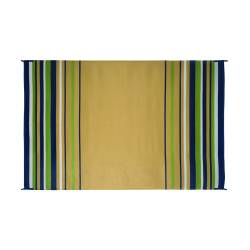 Faulkner - Faulkner 68790 9x12 Mat Navy/White/Lime/Beige Polypropylene - Image 1