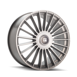 Touren - Touren 3610-22988S20 TR10 22x9 5x115/5x5.5 20mm 78.1mm Satin Silver Machined - Image 1