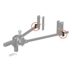 CURT - CURT 17514 Replacement TruTrack Weight Distribution Hitch L-Pin & Clip - Image 2