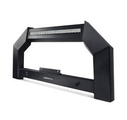 Black Horse Off Road - Black Horse AB-JE01 Armour Black Bull Bar for 20-25 Jeep Gladiator/Wrangler - Image 2