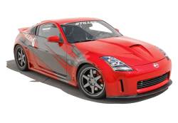 Stillen - Stillen 1035011SP Urethane Front Bumper Splitter Painted for 03-05 Nissan 350Z - Image 3