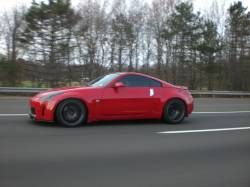 Stillen - Stillen 1035011SP Urethane Front Bumper Splitter Painted for 03-05 Nissan 350Z - Image 5