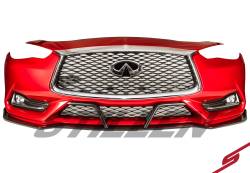 Stillen - Stillen KB11232 Front Splitter & Winglets for 17-21 Infiniti Q60 - Image 3