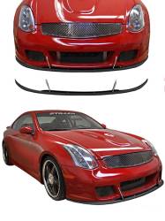 Stillen - Stillen 1036009SP Front Splitter Series 2 Fascia for 03-07 Infiniti G35 Coupe - Image 1