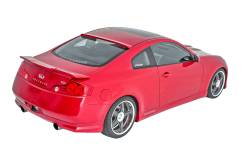 Stillen - Stillen 1036050MB Rear Roof Spoiler Matte Black for 03-07 Infiniti G35 Coupe - Image 4