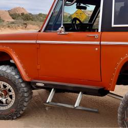 Rock Slide Engineering - Rock Slide BD-SS-300-B1GD Driver Side 1st Gen Step Slider for Ford Bronco - Image 4