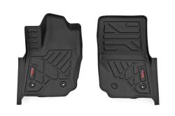 Rough Country Suspension Systems - Rough Country Front Floor Liners Black for 2025 Toyota 4Runner SM71323 - Image 1
