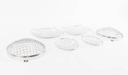 Kentrol - Kentrol 30465 Polished Wire Mesh Guard Set 6pc for 76-86 Jeep CJ - Image 4