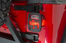 Kentrol - Kentrol 80709 Textured Black Heritage Taillight Guard for 97-06 Jeep Wrangler TJ - Image 5