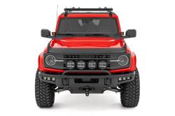 Rough Country Suspension Systems - Rough Country Fabricated Full Roof Rack Black 21-25 Bronco 4DR 88202 - Image 5