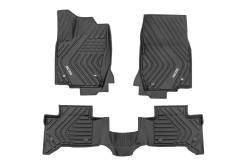 Rough Country Suspension Systems - Rough Country Fr/Rr Floor Liners Black for 24-25 Toyota Land Cruiser FF-71618 - Image 1