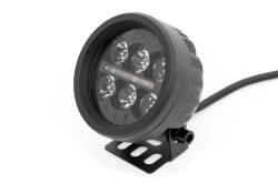 Rough Country Suspension Systems - Rough Country 70900A Black Series 3.5" LED Pod Lights Spot-White/Amber Pair - Image 2