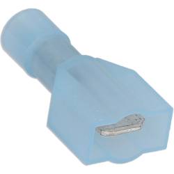 Metra Electronics - Metra BNMD250F BNMD250F Blue Nylon Male Quick Disconnect 16-14 Gauge .250 - Image 1