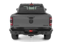 Rough Country Suspension Systems - Rough Country 51215 Tubular Black Rear Bumper for 19-24 Ram 1500 - Image 3