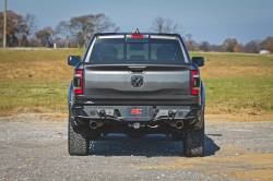 Rough Country Suspension Systems - Rough Country 51215 Tubular Black Rear Bumper for 19-24 Ram 1500 - Image 5