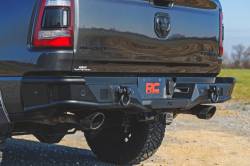 Rough Country Suspension Systems - Rough Country 51215 Tubular Black Rear Bumper for 19-24 Ram 1500 - Image 6