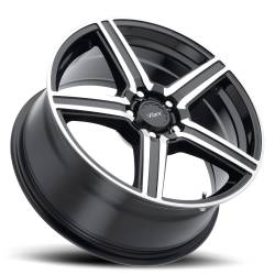 Voxx - Voxx D-59112 Como 16x7 5-108/114.3 et40 CB73.1 Gloss Black Machined - Image 2