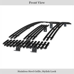 APS - APS Stainless Billet Grille Black 99-04 Super Duty/Excursion GR06HEC99J - Image 2