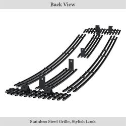 APS - APS Stainless Billet Grille Black 99-04 Super Duty/Excursion GR06HEC99J - Image 3