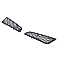APS - APS Wire Mesh Fog Light Grilles Black 13-14 Cadillac ATS GR01GEI54H - Image 2