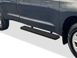 APS - APS IStep 6" Running Boards Black for 07-17 Toyota Tundra Reg IB20FAD0B - Image 1