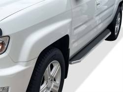 APS - APS IB08RAB4Y H-Series Running Boards Polish for 06-14 Honda Ridgeline - Image 1