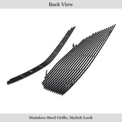 APS - APS Stainless Billet Grille Black 07-09 Acura MDX GR08HFF16J - Image 3