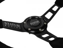 PRP - PRP SRG140 Deep Dish Suede Steering Wheel 13" Diameter Black - Image 2