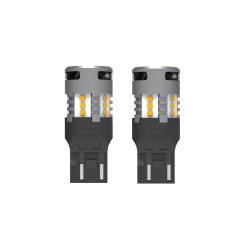 ARC Lighting - ARC Lighting 3373A Eco Series CAN Bus Ready Amber LED 7440/7443 Bulb Pair - Image 1