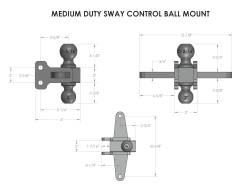 BulletProof Hitches - BulletProof Hitches MDSWAYCONTROLBALL Trailer Sway Control Kit - Image 6