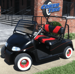 Coker - Coker 50188 18X8.50-R8 Coker GOLF CART TIRE 2.5" White Wall - Image 2