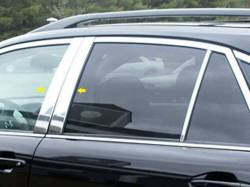 Quality Automotive Accessories - QAA PP24126 4Pc Stainless Steel Pillar Trim for 2004-2009 Lexus RX330 - Image 1