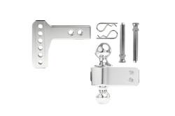 BulletProof Hitches - BulletProof AL202 Medium Duty 2" Shank 2" Drop/Rise Aluminum Hitch - Image 5