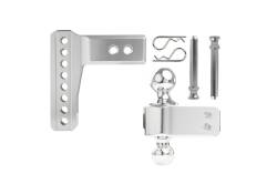 BulletProof Hitches - BulletProof AL254 Medium Duty 2.5" Shank 4" Drop/Rise Aluminum Hitch - Image 5