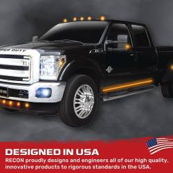 Recon - Recon 26414 Big Rig 62" LED Side Running Light Bars Amber - Image 2