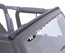 Rampage - Rampage 901004 Windshield Channel for 97-06 Jeep Wrangler TJ - Image 2