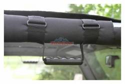 Steinjager - Steinjager Front/Rear Roll Bar Grab Handles Black for Wrangler JK J0031248 - Image 2