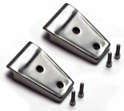 Rugged Ridge 11111.10 Stainless Hood Hinge Covers for 07-18 Jeep Wrangler JK