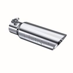 MBRP Exhaust - MBRP Exhaust T5106 Tip 3" OD Dual Wall Angled 2" Inlet 12" Length T304 - Image 1