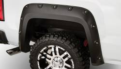 Bushwacker Boss Pocket Style Rear Fender Flares Black GMC Sierra 40086-02