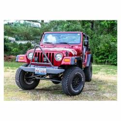 Steinjager - Steinjager Front Bumper Bolt-On Stinger Bar Black for Wrangler TJ J0029544 - Image 3