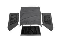 Rampage - Rampage 109935 Frameless Soft Top Blk Diamond Sailcloth for 07-18 Wrangler JK - Image 1