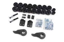 Zone Offroad 3.5" Suspension/Body Lift Kit Silverado/Sierra 1500 4WD ZONC1353